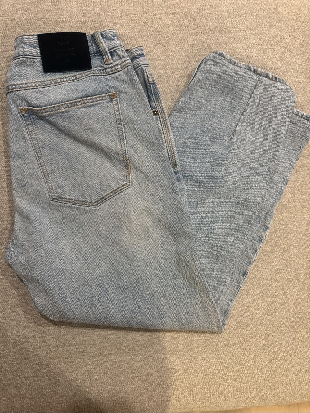 Neuw Ray Straight Men's Light Blue Jeans